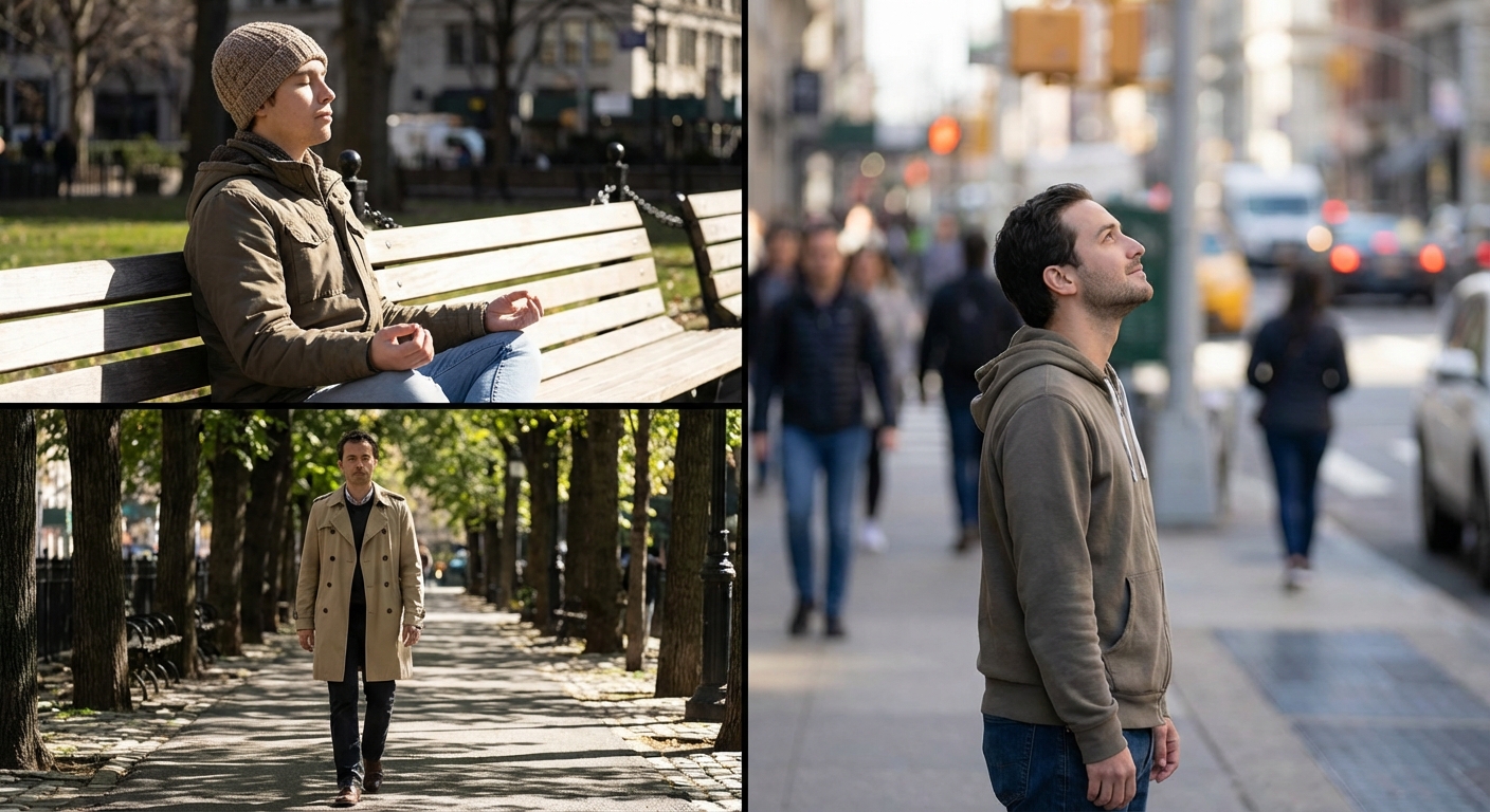 Stillness in Motion: Comparing Seated, Walking, and Everyday Meditation